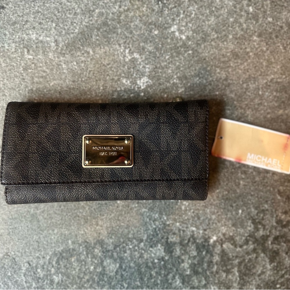 Michael Kors Dark Brown Wallet